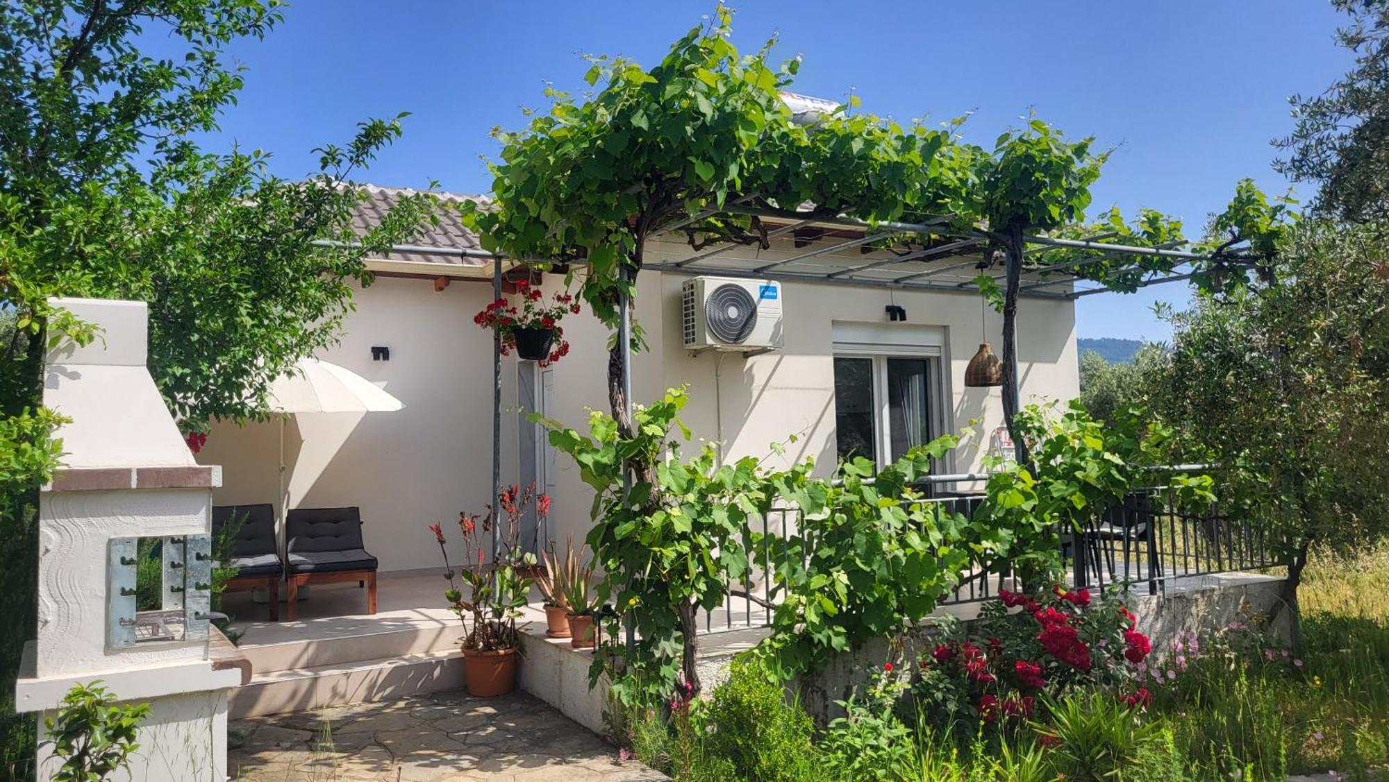Ioannis Houses - Gemuetliches Ferienhaus Im Olivenhain Skala Potamia Cameră foto