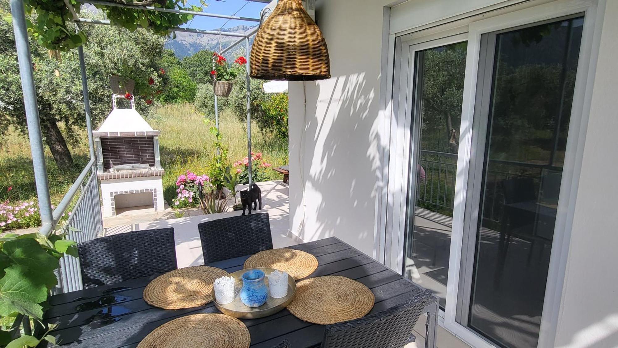 Ioannis Houses - Gemuetliches Ferienhaus Im Olivenhain Skala Potamia Cameră foto
